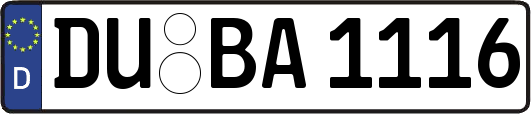 DU-BA1116