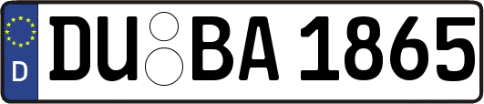 DU-BA1865