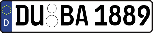 DU-BA1889