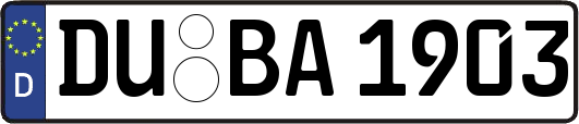 DU-BA1903