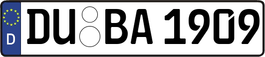 DU-BA1909