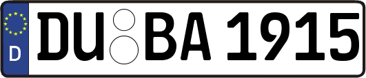 DU-BA1915