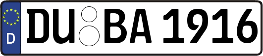 DU-BA1916