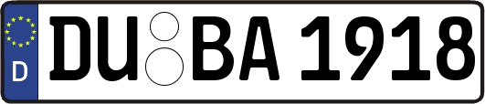 DU-BA1918