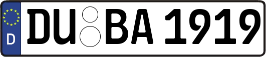 DU-BA1919