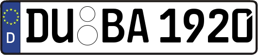 DU-BA1920