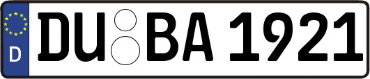 DU-BA1921