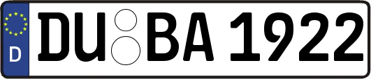 DU-BA1922