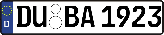 DU-BA1923