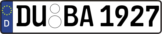 DU-BA1927