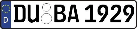 DU-BA1929