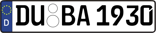 DU-BA1930