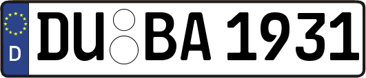 DU-BA1931