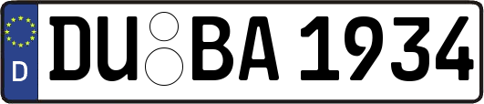 DU-BA1934