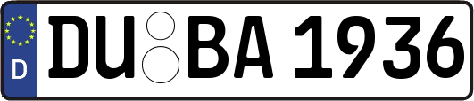 DU-BA1936