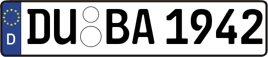 DU-BA1942