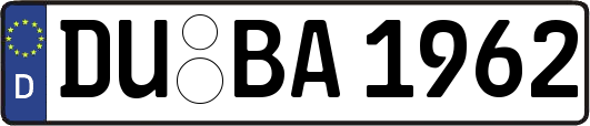 DU-BA1962