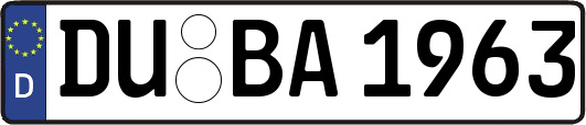 DU-BA1963