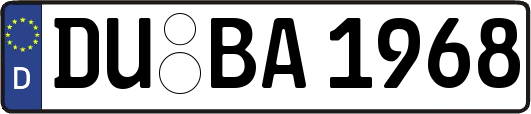 DU-BA1968