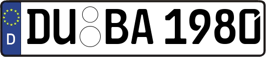 DU-BA1980