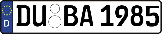 DU-BA1985