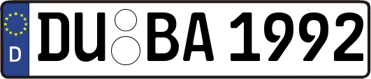 DU-BA1992