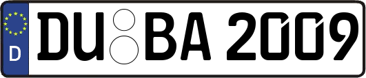 DU-BA2009