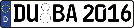 DU-BA2016