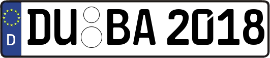 DU-BA2018