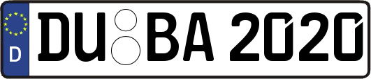 DU-BA2020