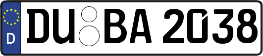 DU-BA2038