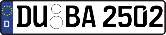DU-BA2502