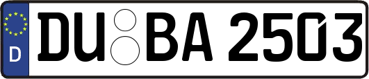 DU-BA2503