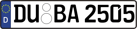 DU-BA2505