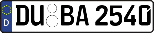DU-BA2540