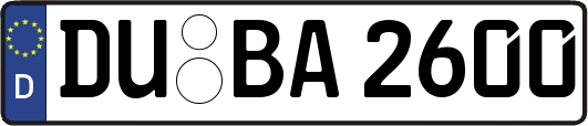 DU-BA2600