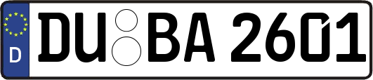 DU-BA2601