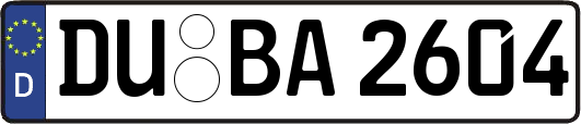DU-BA2604