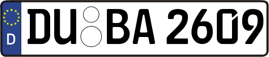 DU-BA2609