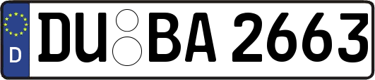 DU-BA2663