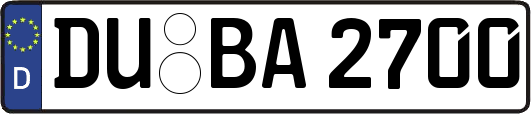 DU-BA2700
