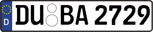 DU-BA2729
