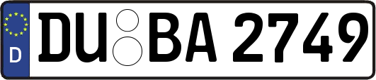DU-BA2749