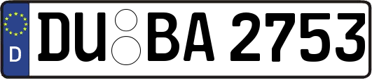 DU-BA2753