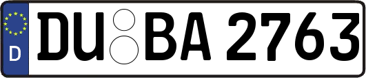 DU-BA2763