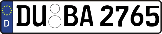 DU-BA2765
