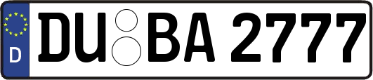 DU-BA2777