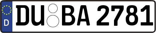 DU-BA2781