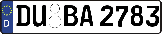 DU-BA2783
