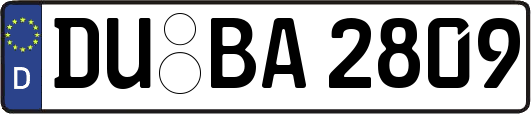 DU-BA2809